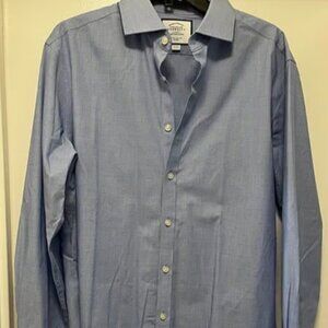 Charles Tyrwhitt stretch dress shirt extra slim 16.5/33 NEW